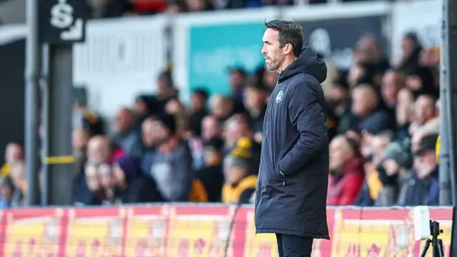 Newport County manager Christian Fuchs