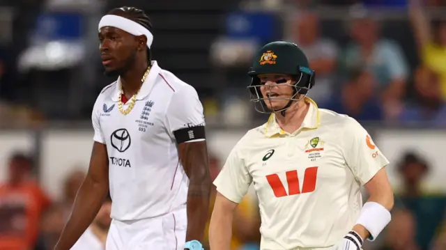 Steve Smith and Jofra Archer
