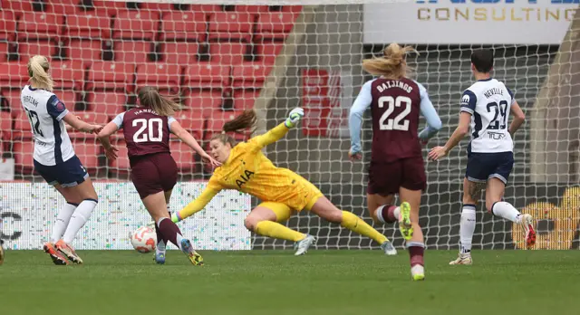 Hanson scores in this fixture last season