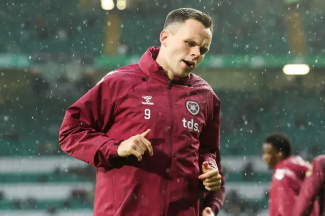 Hearts captain Lawrence Shankland