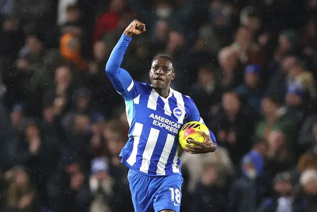 Danny Welbeck celebrates