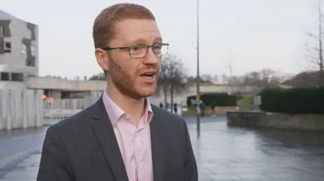 Scottish Greens co-leader Ross Greer
