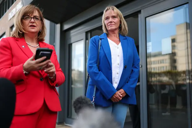 sandie peggie and lawyer