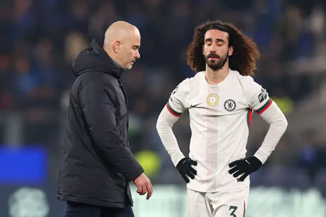 Enzo Maresca and Cucurella