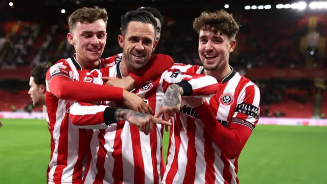 Danny Ings celebrates