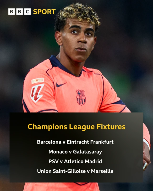 Four other Champions League games