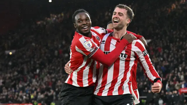 Patrick Bamford celebrates a goal