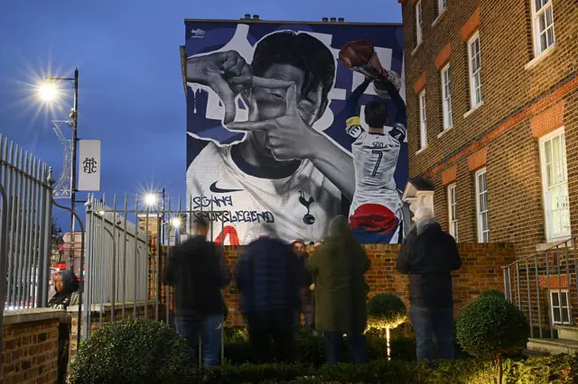 Son Heung-min mural