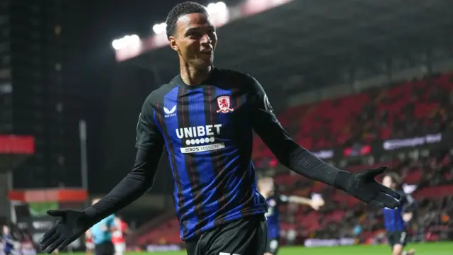 Morgan Whittaker celebrates