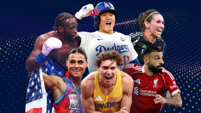 World Sport Star of the Year 2025 award graphic