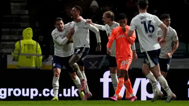 Preston celebrate