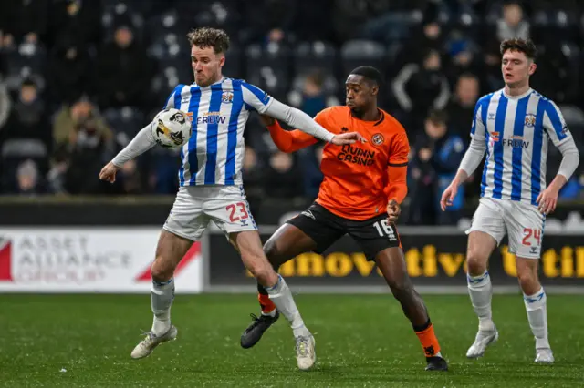 Marley Watkins opened the scoring at Rugby Park