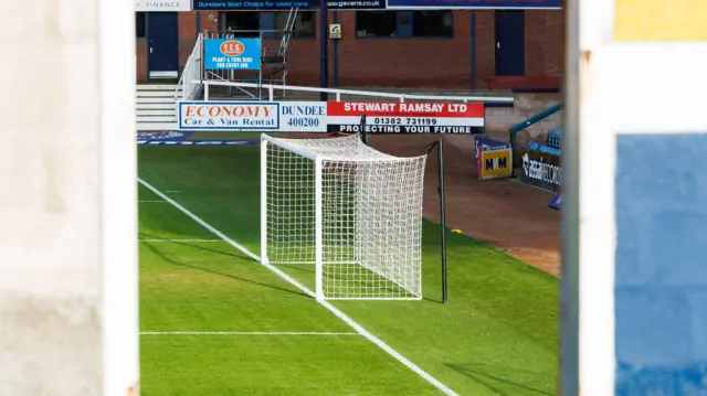 A goal at Dundee's Dens Park