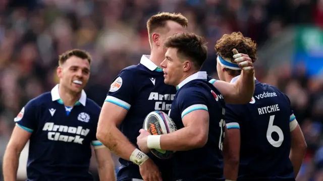 Scotland celebrate