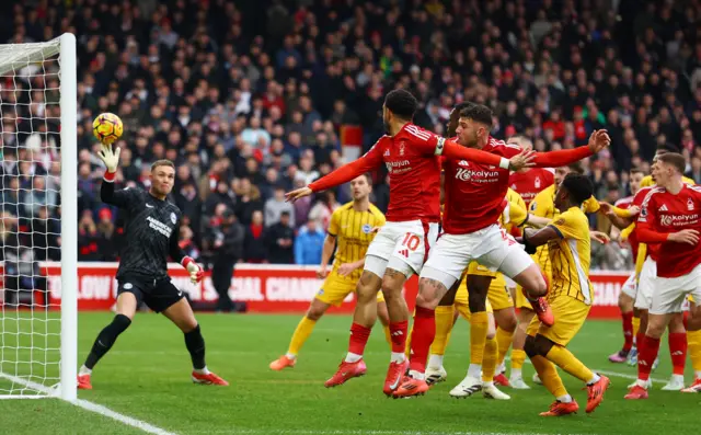 Gibbs-White heads home Forest's second goal