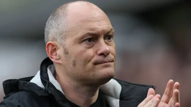 Millwall boss Alex Neil during the game with QPR