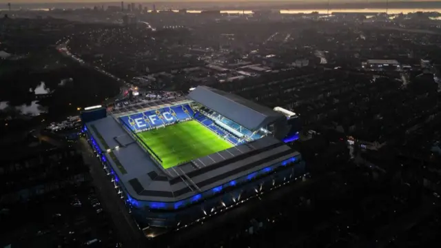 Everton's stadium, Goodison Park
