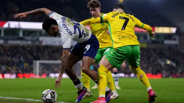 Preston North End battle at Norwich