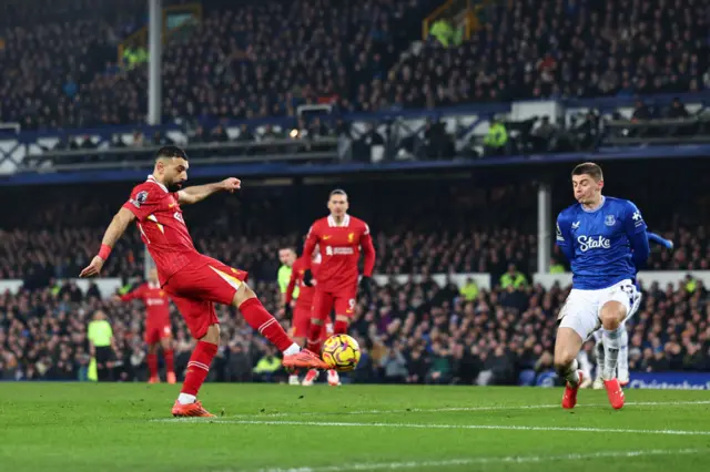 Mohamed Salah scores