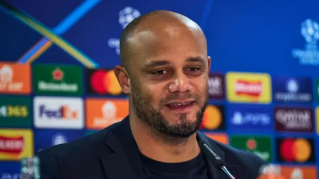 Bayern Munich manager Vincent Kompany