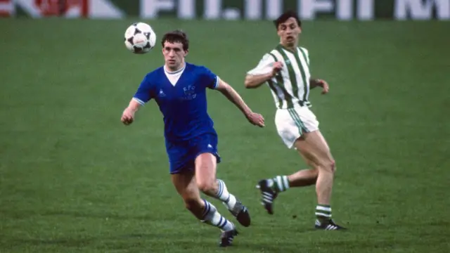 UEFA European Cup Winners Cup Final - Everton v Rapid Vienna - Kevin Sheedy