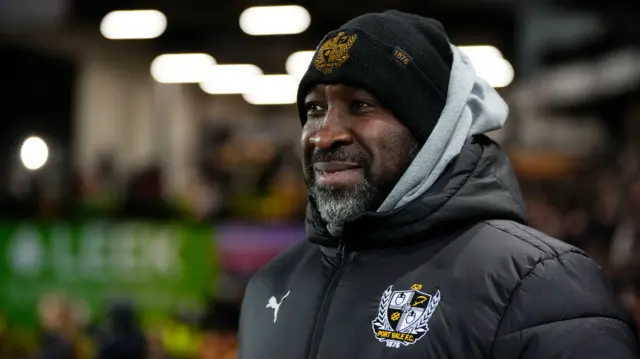 Port Vale boss Darren Moore