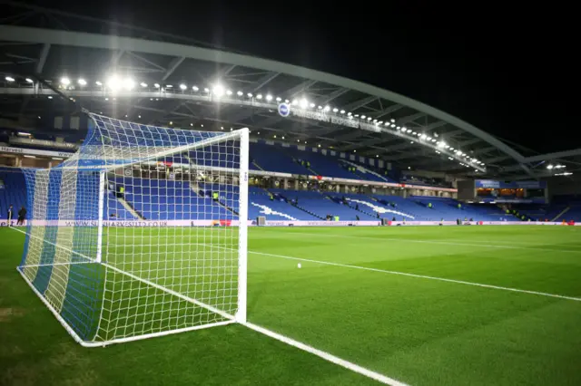 General view of the Amex Stadium