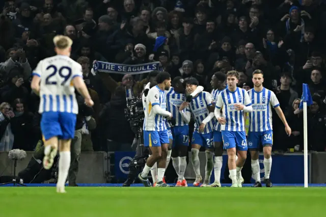 Brighton celebrate