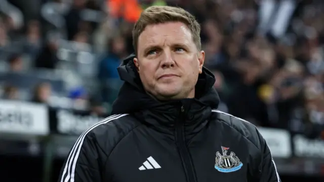 Newcastle manager Eddie Howe