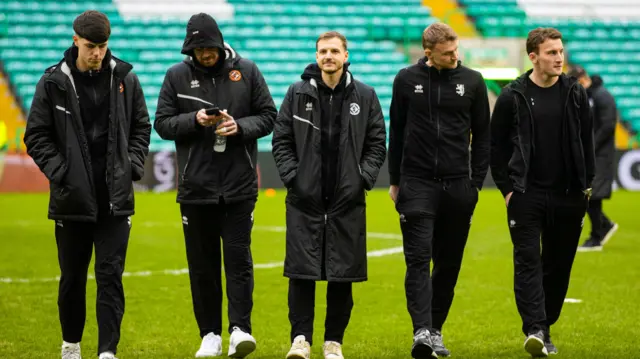 Dundee United players