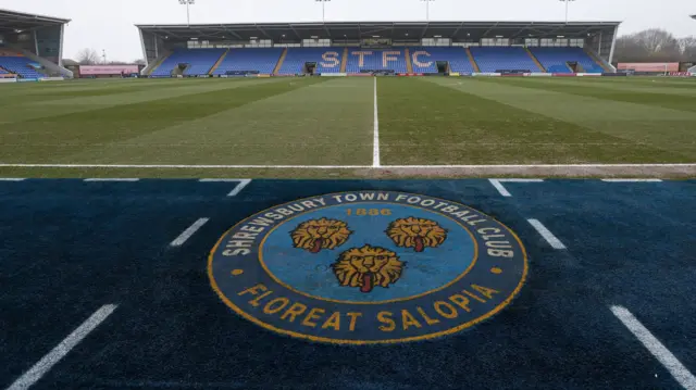 Shrewsbury stadium general view