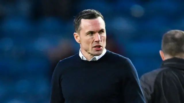 Ross County manager Don Cowie