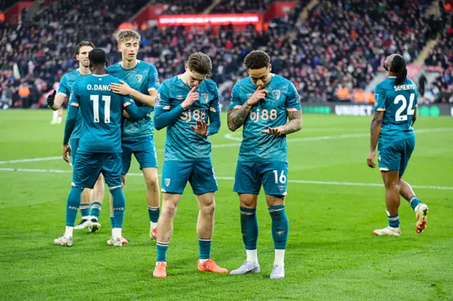 Marcus Tavernier celebrates