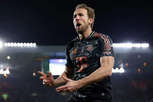 Harry Kane celebrating