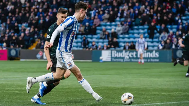 Bobby Wales scores for Kilmarnock against St Johnstone