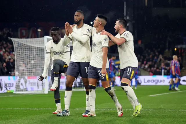 Everton celebrate