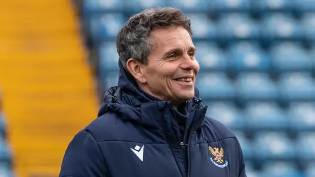 St Johnstone manager Simo Valakari