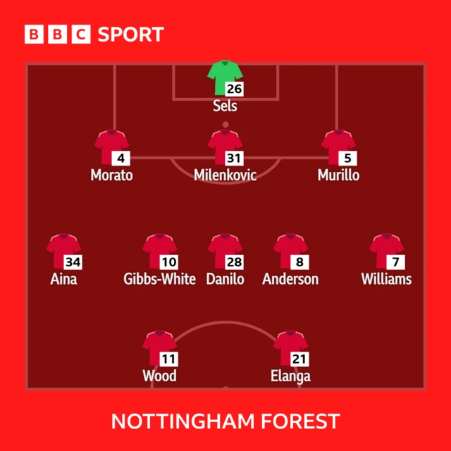 Forest XI v Fulham