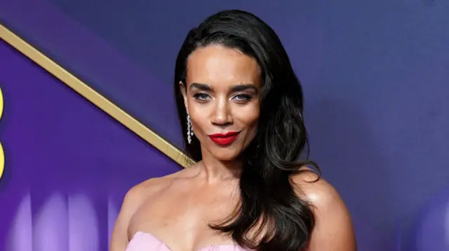 Hannah John-Kamen attending the Baftas