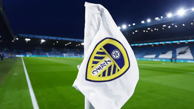 Leeds United's Elland Road under the floodlights before the game against Sunderland