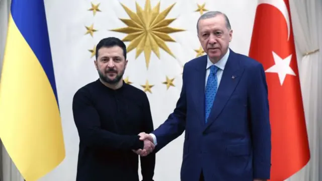 Zelensky and Erdogan