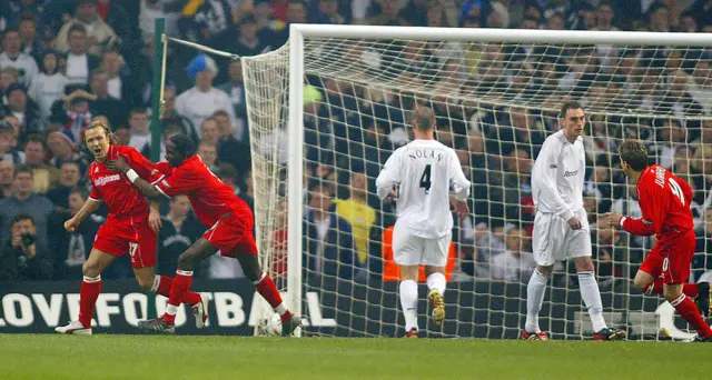 Bolo Zenden in the 2004 League Cup final