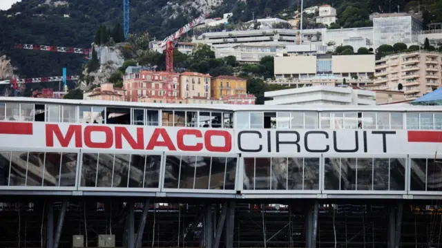 Monaco F1 track