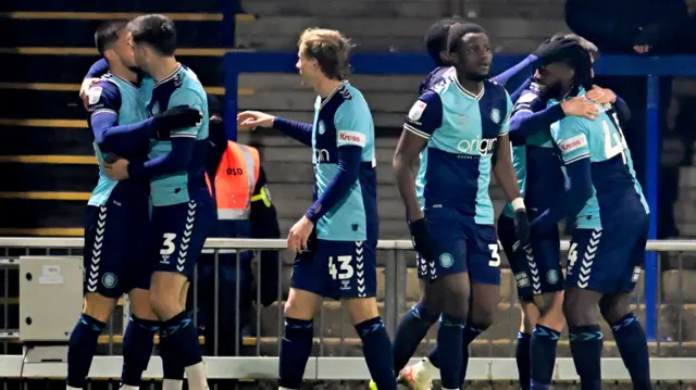 Wycombe celebrate