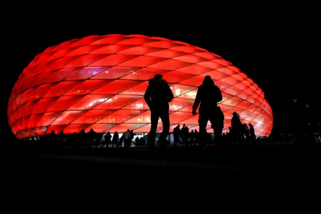 General view Allianz Arena