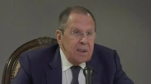 Lavrov speaks