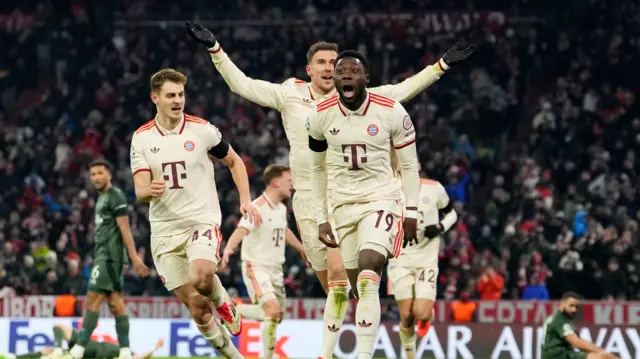 Bayern celebrate