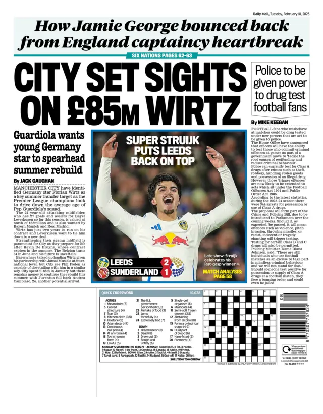 Mail back page Feb 18