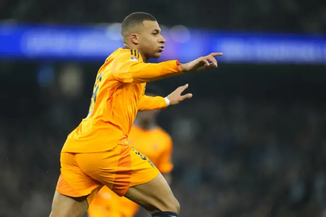 Kylian Mbappe celebrating