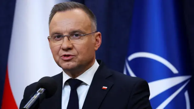 Polish president Andrzej Duda